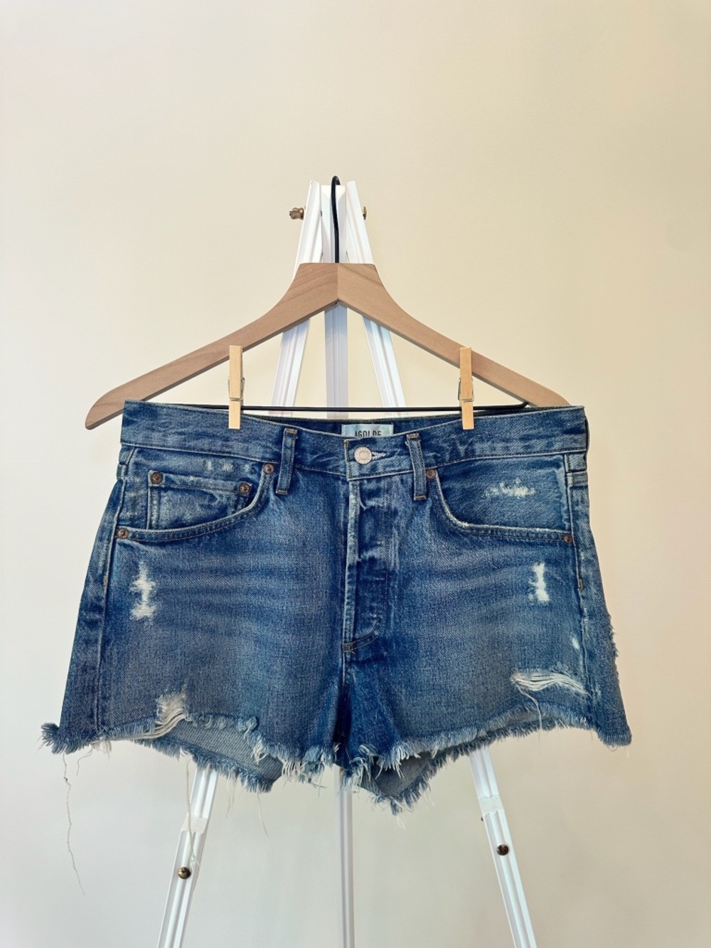 Agolde Parker denim Shorts